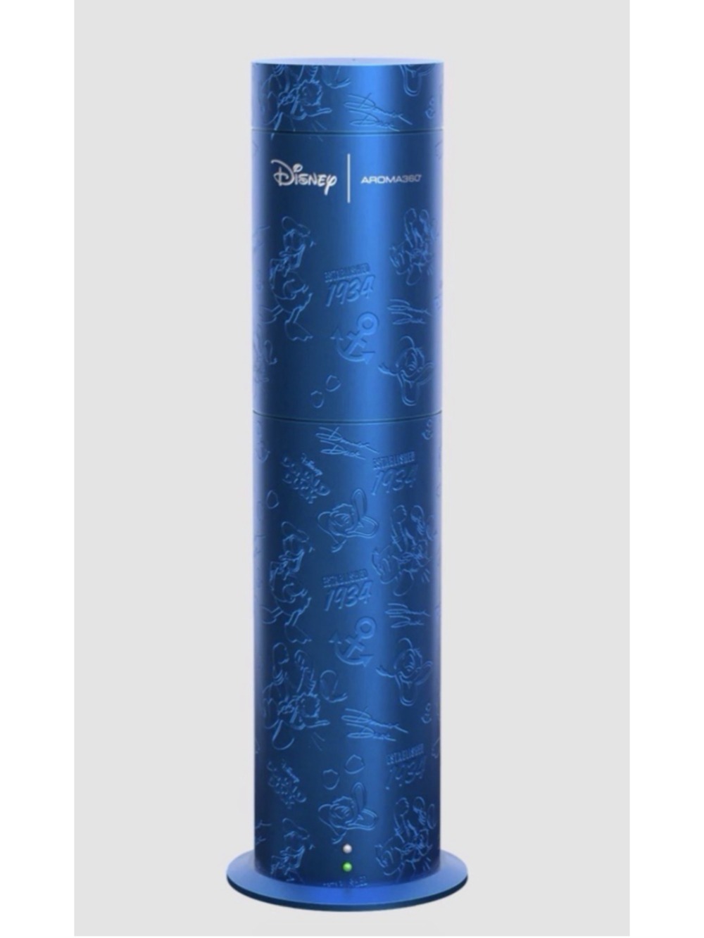 Disney Aroma360 Donald Duck 90th Mini Pro Mess-Free Portable Scent Diffuser Blue